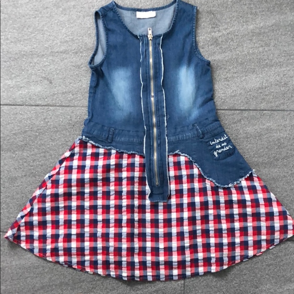 Fresh designer gingham dress